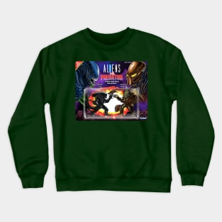 Alien vs Predator Card Crewneck Sweatshirt